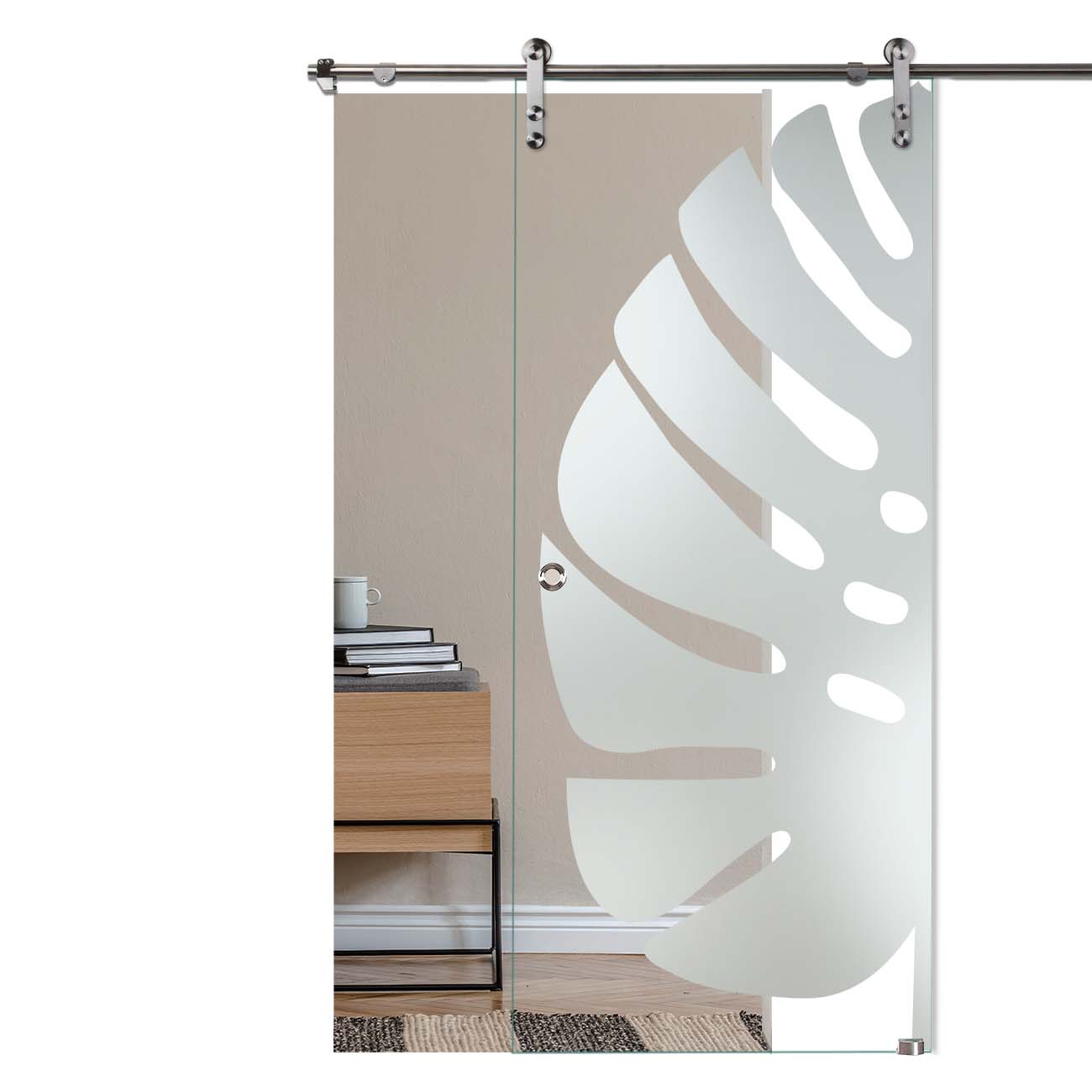 Schiebetür Monstera "2050" mit V3000-Schiebesystem