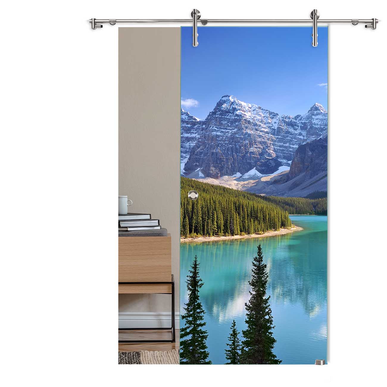 Schiebetür Canada "1070" mit V1000-Schiebesystem