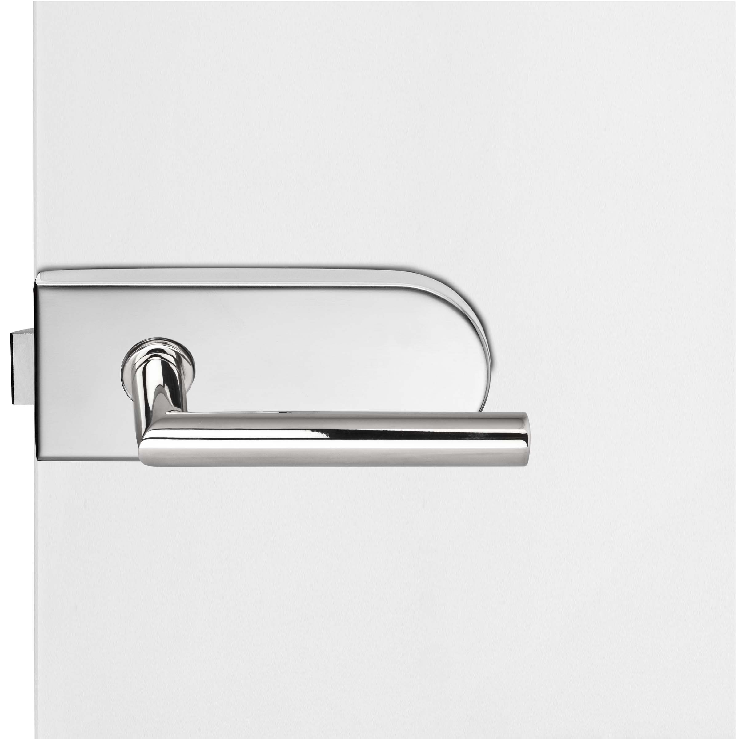 Glastürbeschlag Edelstahl "V200E.CH.UV.LH102"