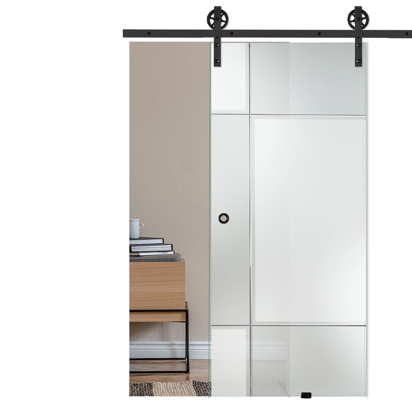 Schiebetür EGR 2004 mit Corvara-Schiebesystem