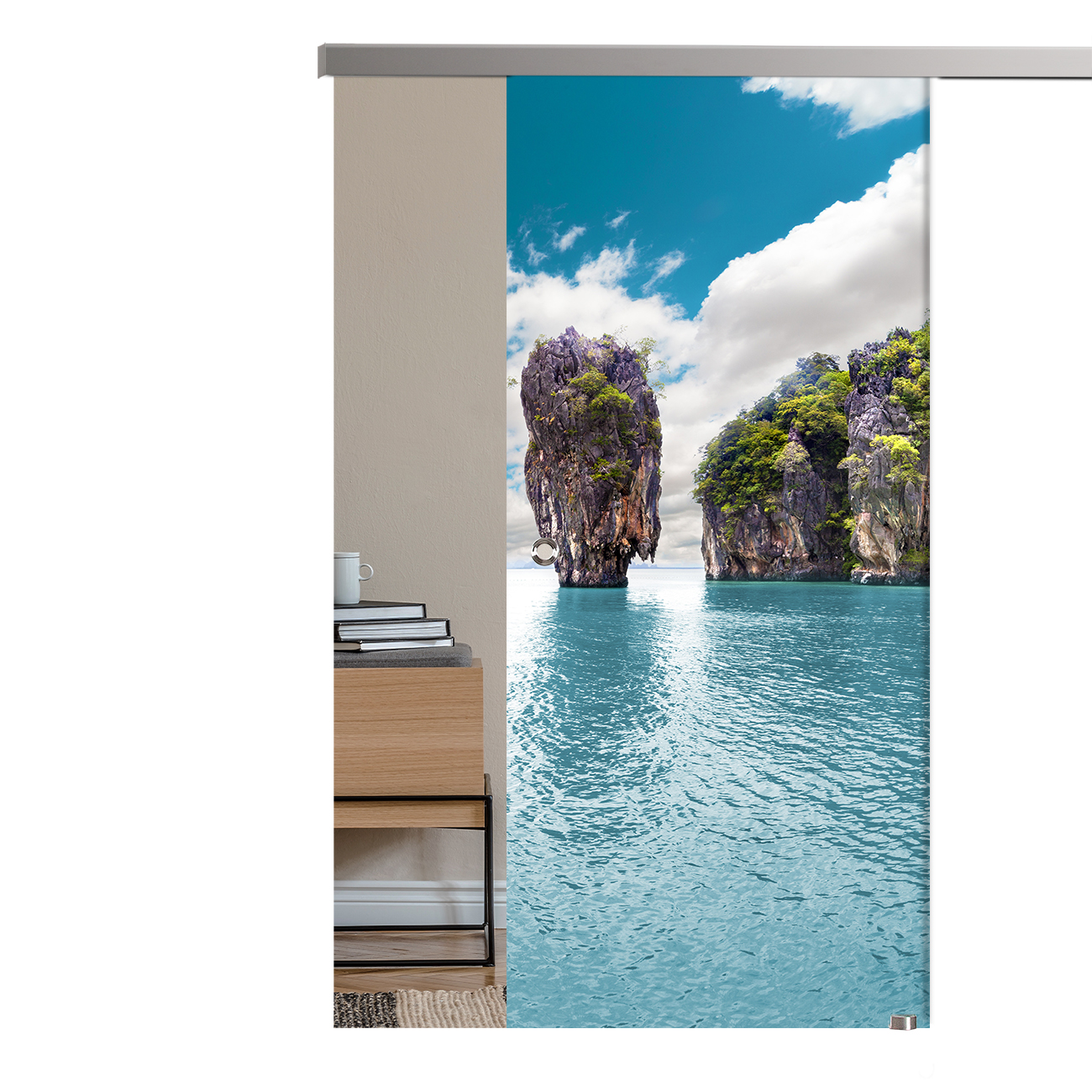 Schiebetür Thailand "1063" mit AG50-Schiebesystem