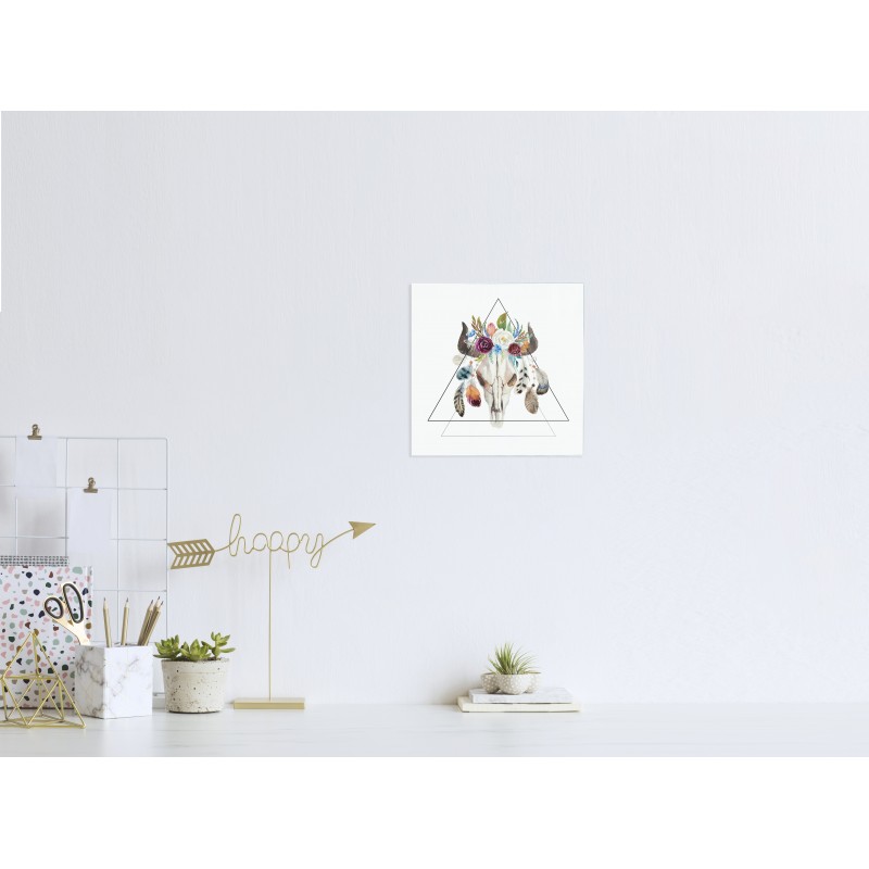 Glasbild Hirschkopf3 "7105"