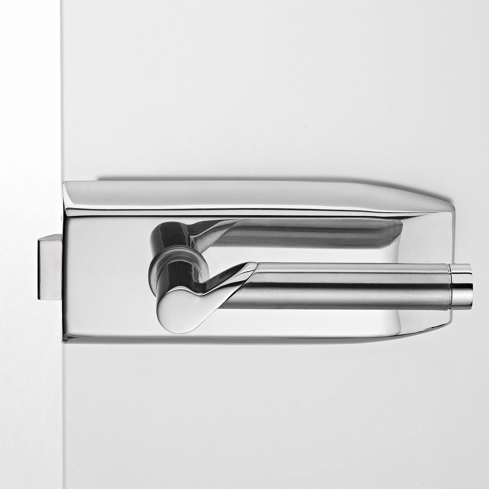 Glastürbeschlag Edelstahl "V100E.CH.UV.LH064"