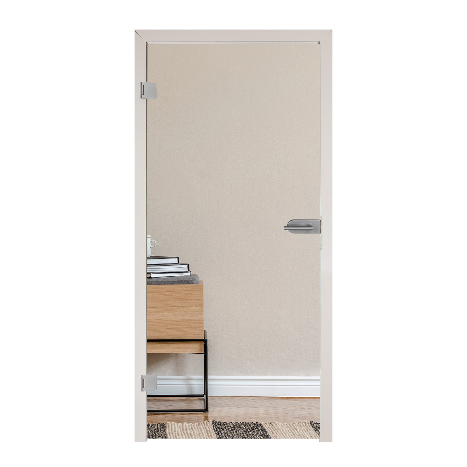 Ganzglastür "Float" - Klarglas