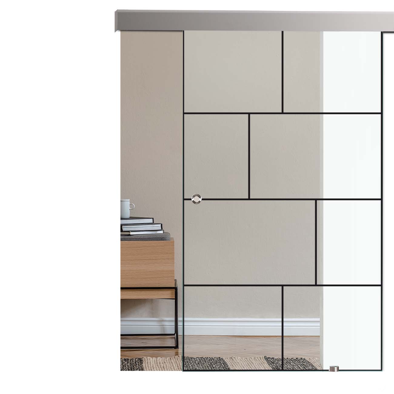 Schiebetür XXL loft 904 mit Alu60-Schiebesystem