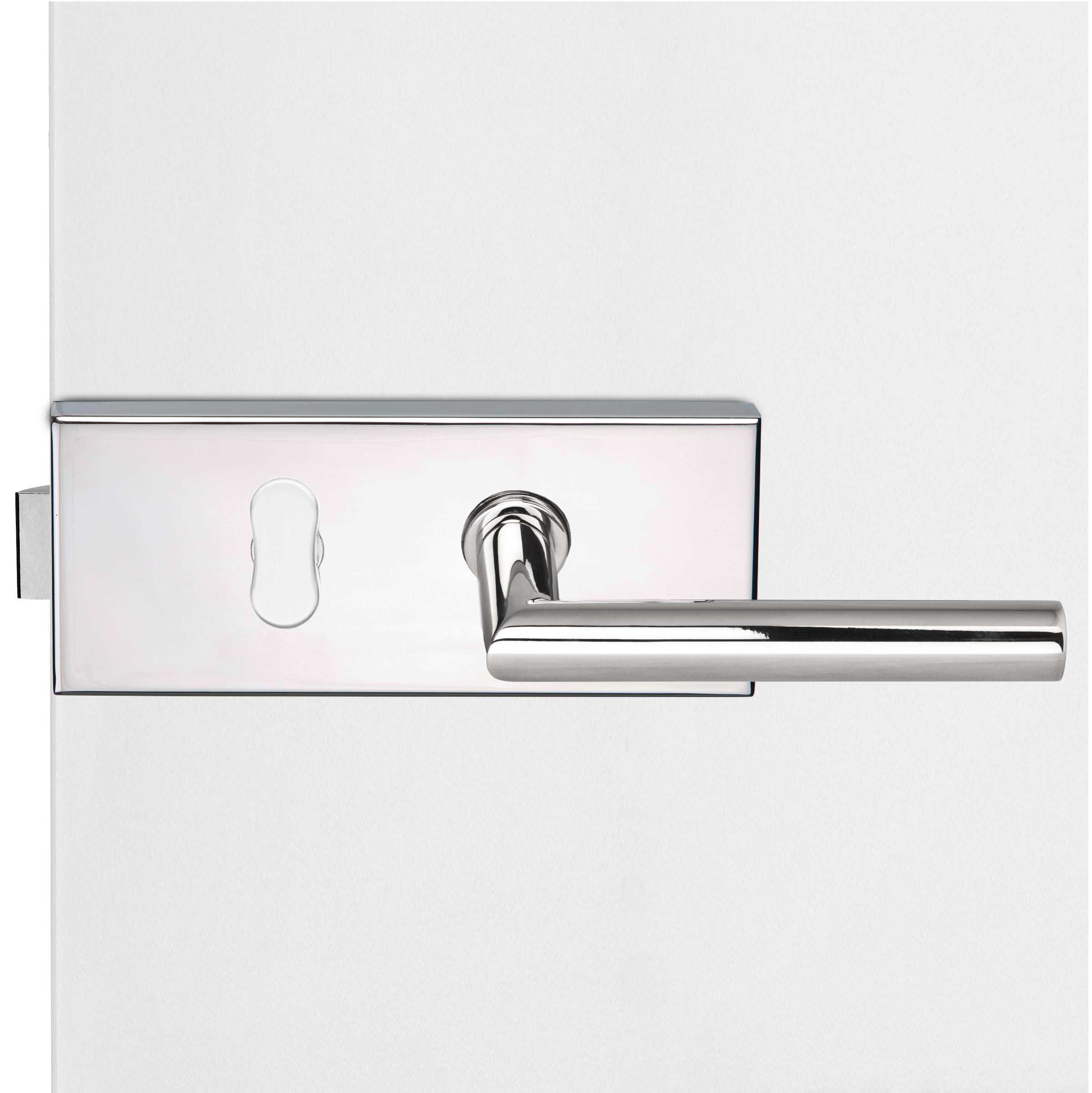 Glastürbeschlag Edelstahl "V500E.CH.WC.LH102"