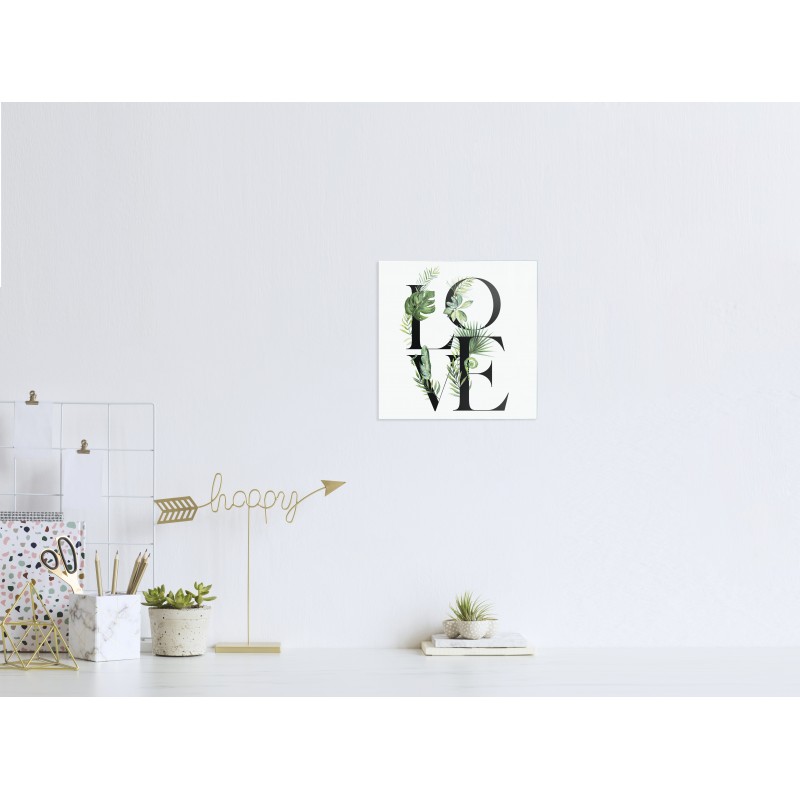 Glasbild Love "7107"