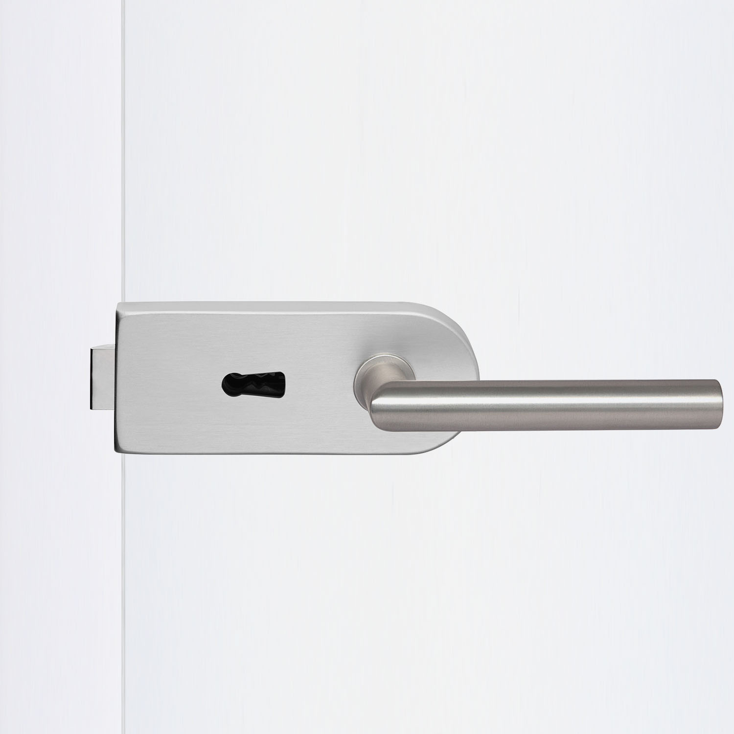 Glastürbeschlag Aluminium "V200.AL.BB.LH102"