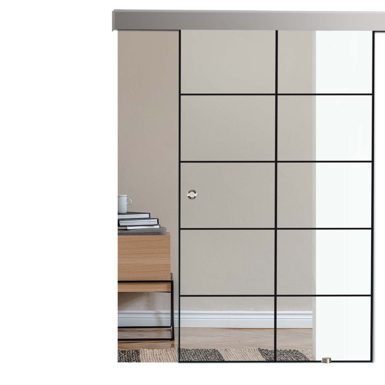 Schiebetür XXL loft 901 mit Alu60-Schiebesystem