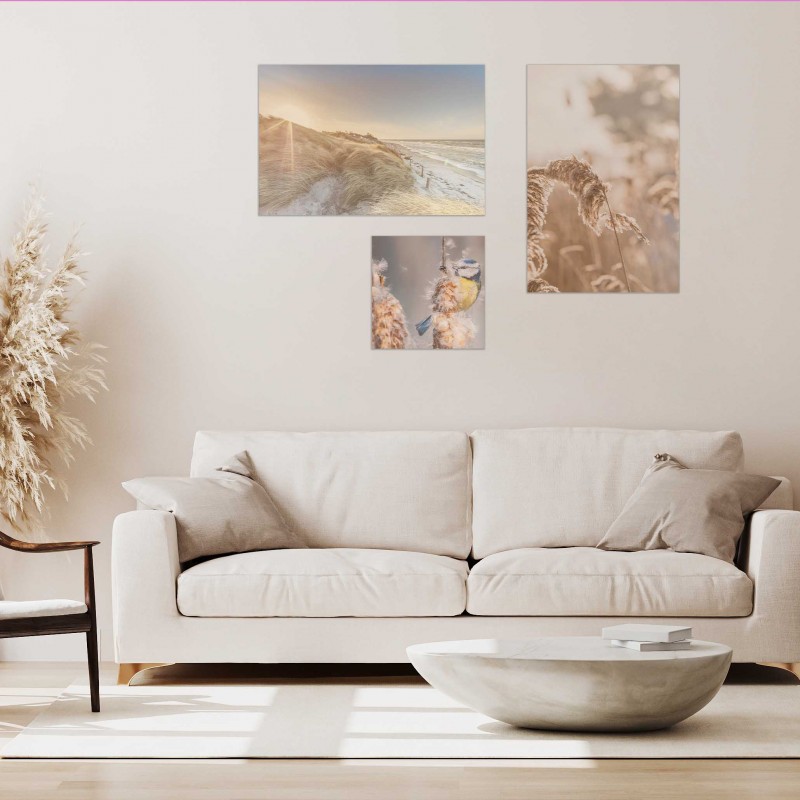 Glasbildkombination Natur "1214"