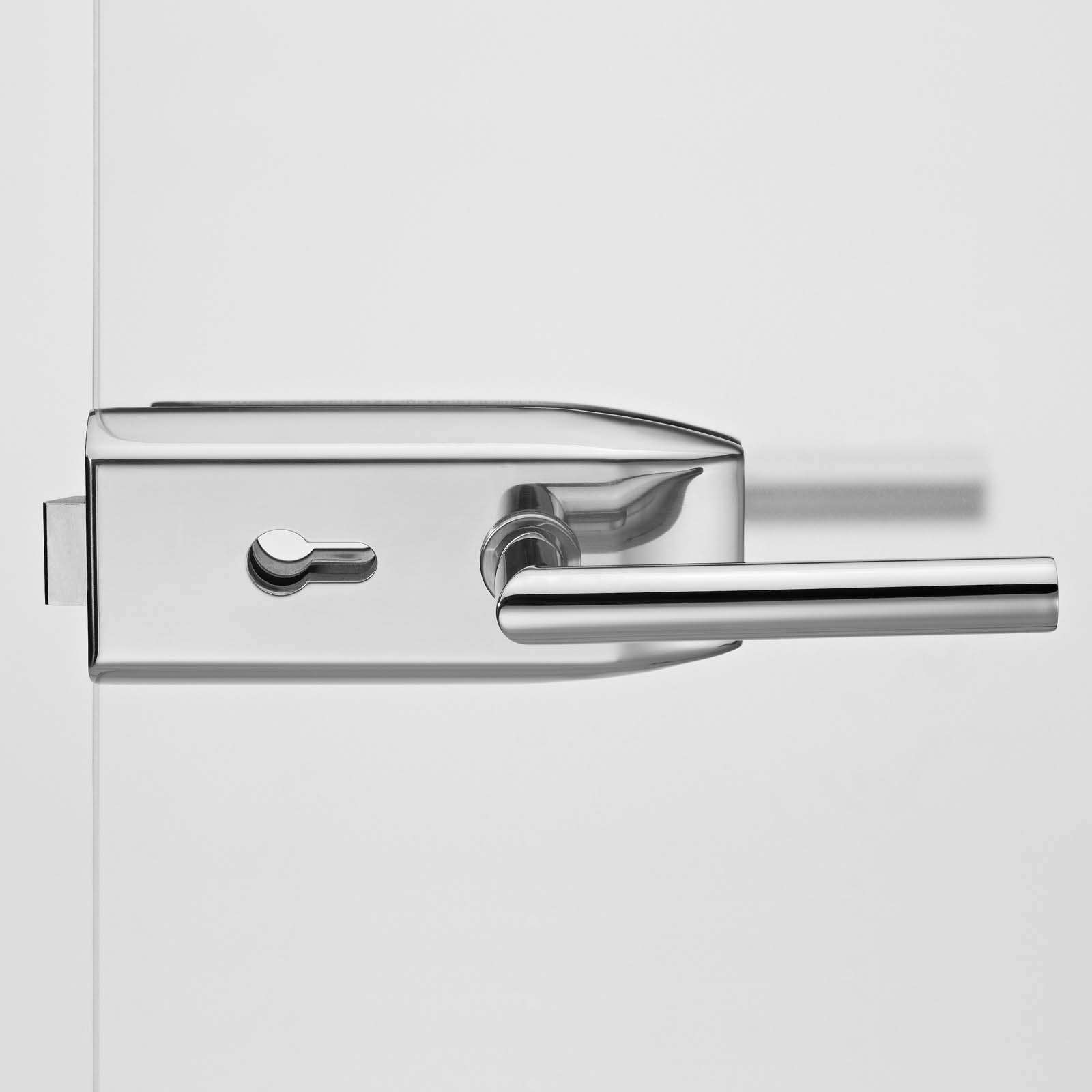 Glastürbeschlag Edelstahl "V100E.CH.PZ.LH.102"