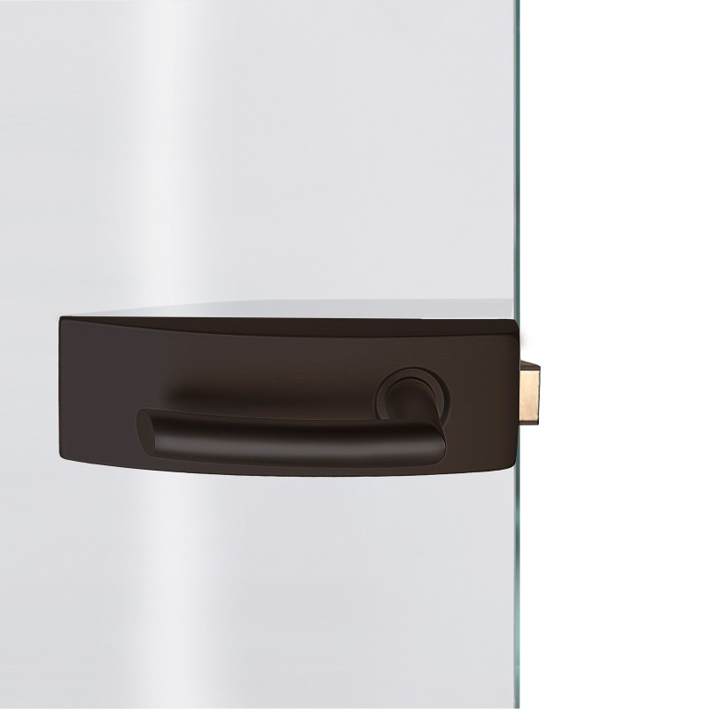 Dorma Glastürbeschlag Arcos Graubraun RAL8019